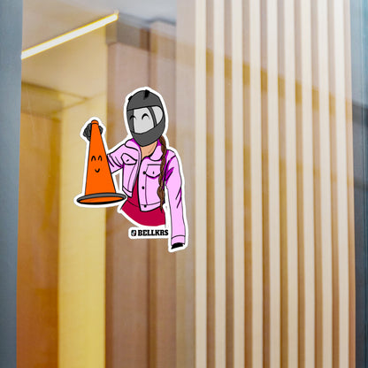 Vinyl Sticker - TRAFFIC CONE